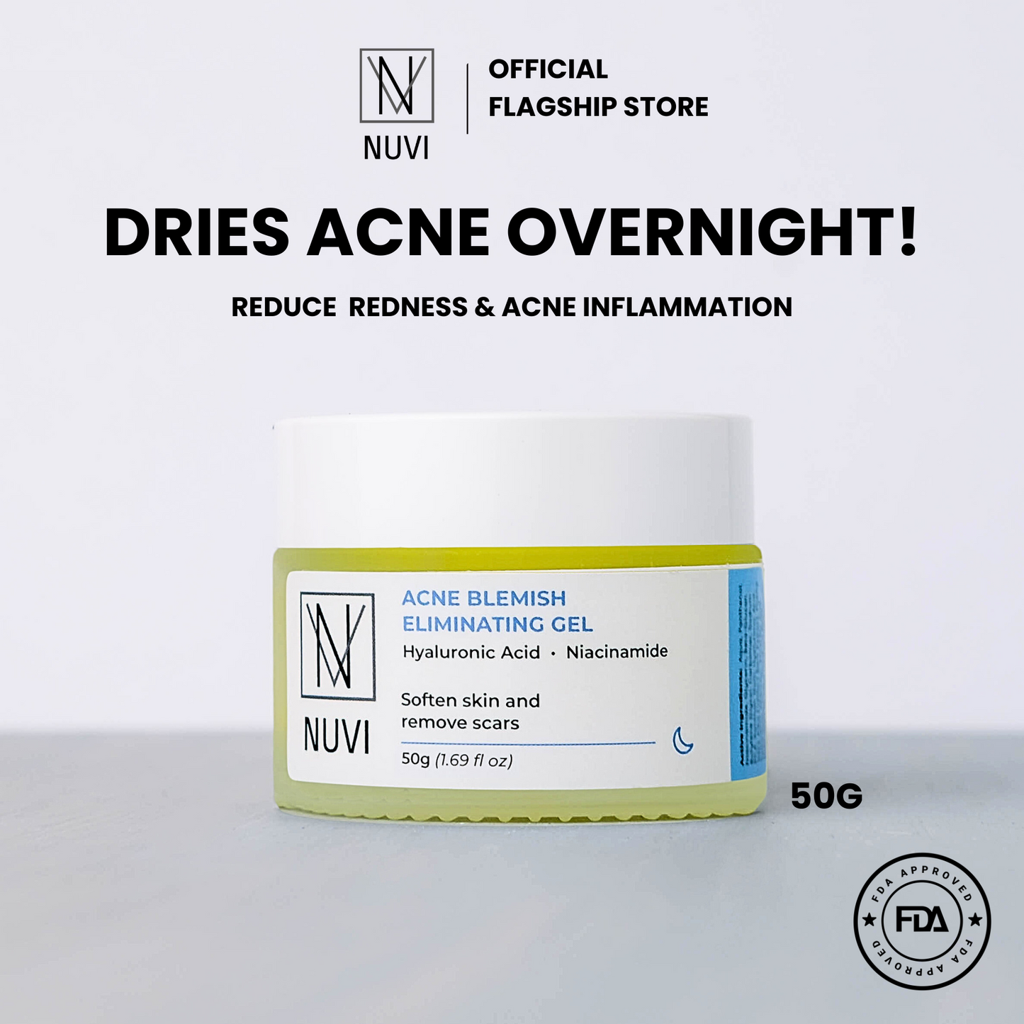 NUVI Acne Blemish Eliminating Gel