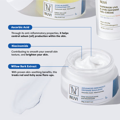 NUVI Advanced Breakout-Defense Emulsion Creme