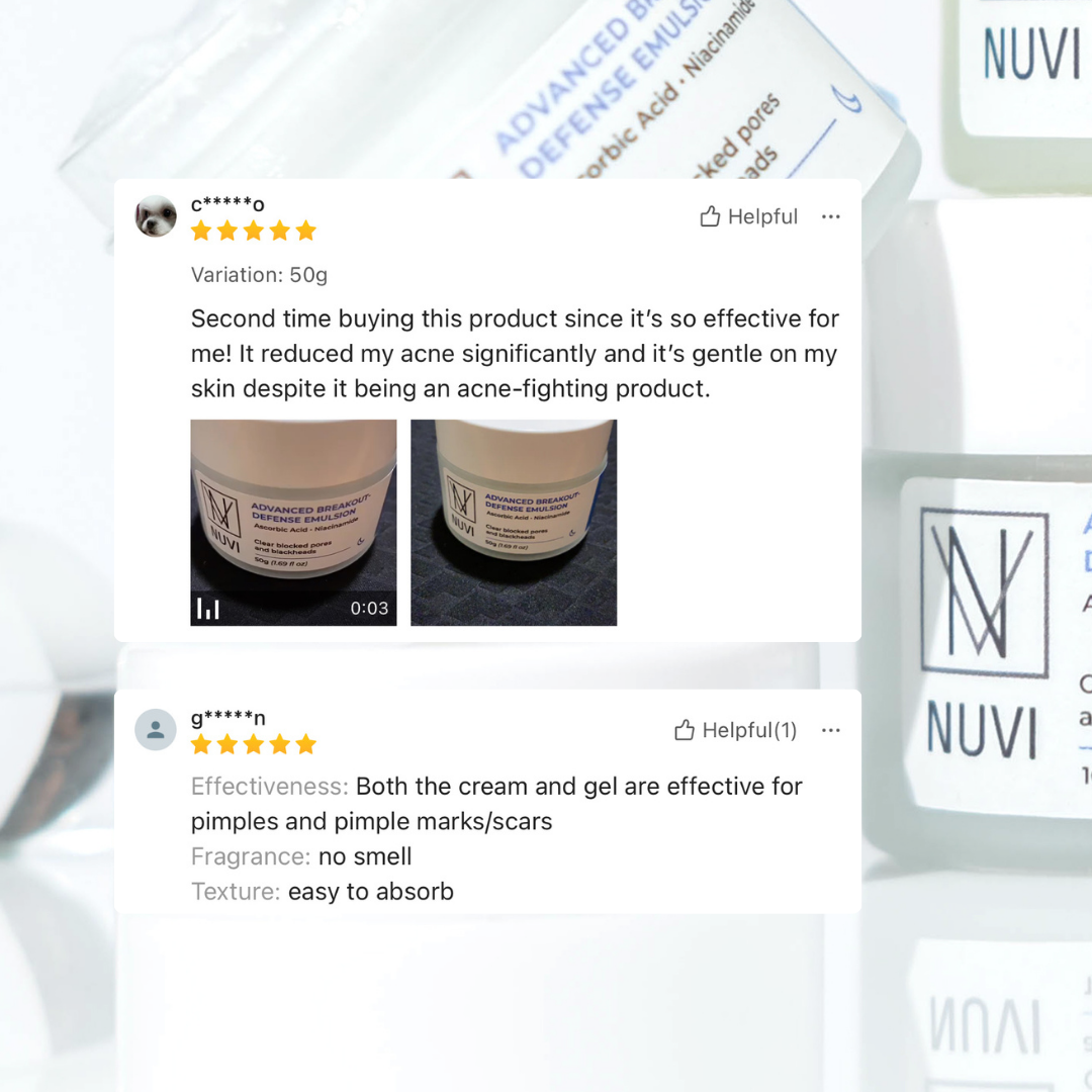 NUVI Advanced Breakout-Defense Emulsion Creme