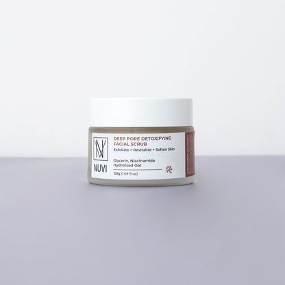 NUVI Deep Pore Detoxifying Facial Scrub